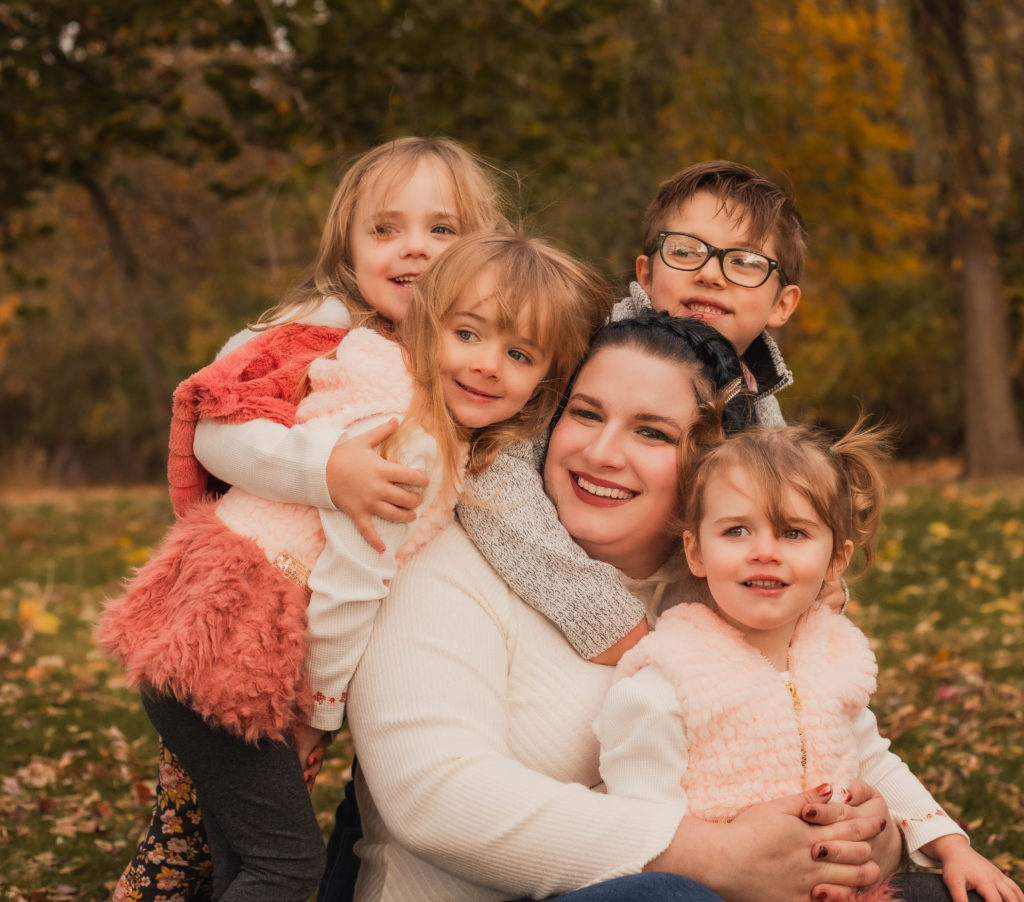 Family photography at Janesville park 