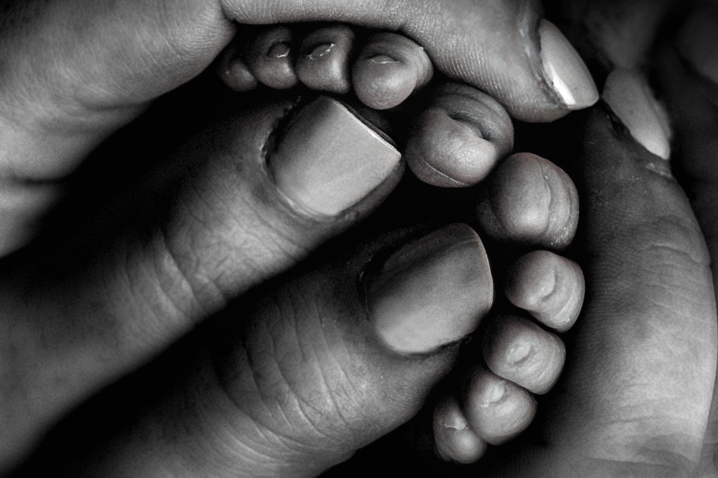 Baby toes by Olivia Acton Photography